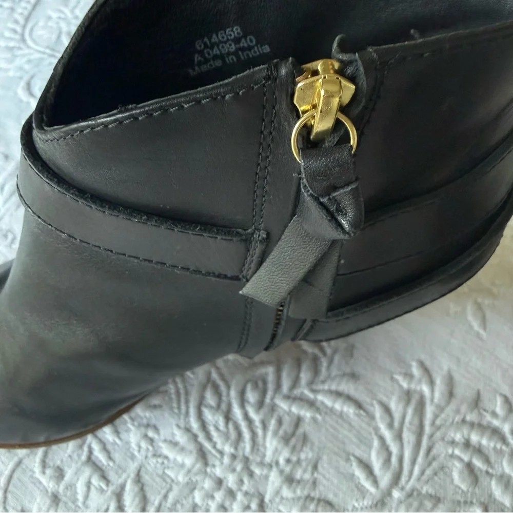 Boden black leather